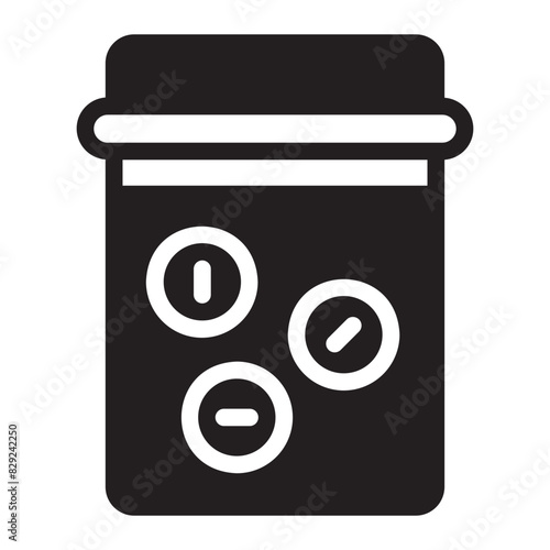 narcotics glyph icon
