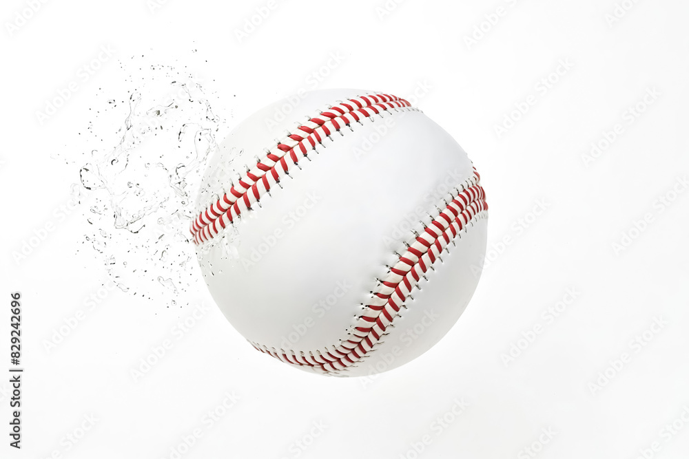 Baseball Splashing into Water Baseball Splashing into Water