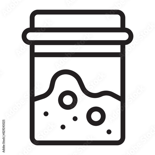 heroin line icon