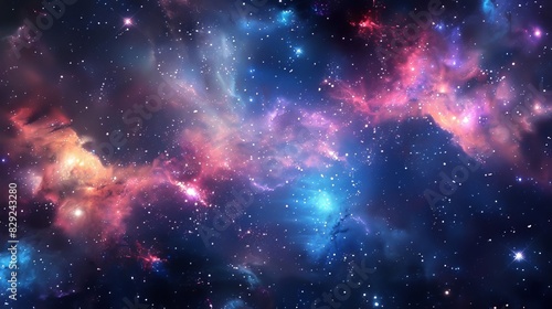 background with space