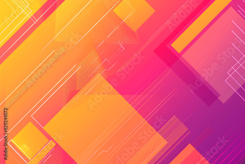 Orange and fuchsia create a dynamic visual in this abstract duotone gradient.
