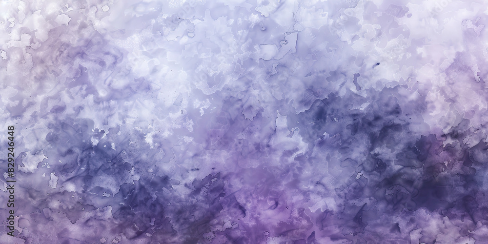 Obraz premium Oil paint strokes on wide canvas textured purple background decorating art painting illustration, generated ai