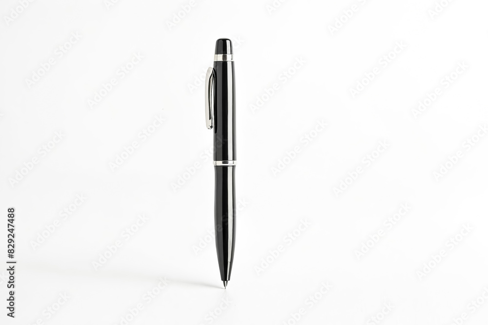 Black Pen on White Background Black Pen on White Background