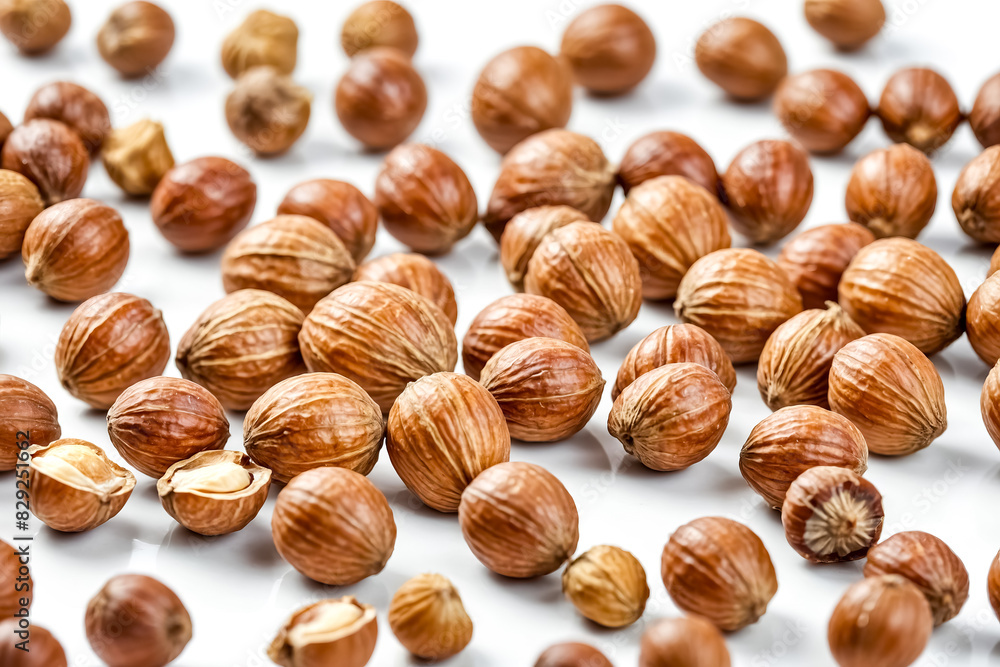 Closeup of Hazelnuts Closeup of Hazelnuts