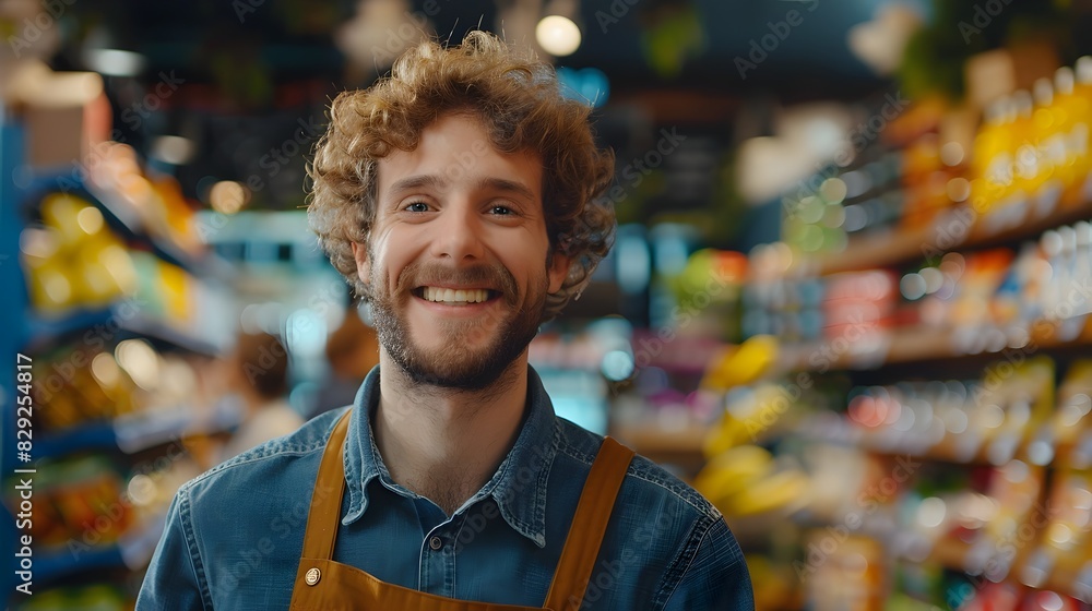 Friendly and Confident Store Manager Providing Excellent Customer Service Friendly and Confident Store Manager Providing Excellent Customer Service