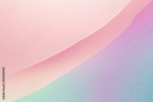 Abstract colorful gradient background with grainy style effect. Retro colorful pastel grainy wallpaper.