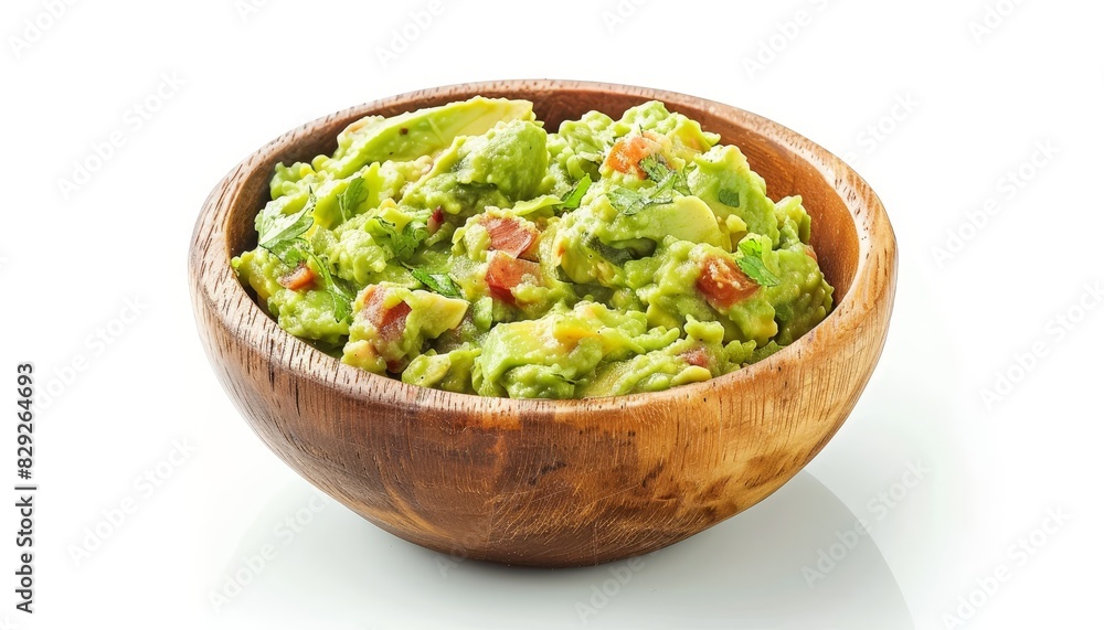 Guacamole in White Bowl Guacamole in White Bowl