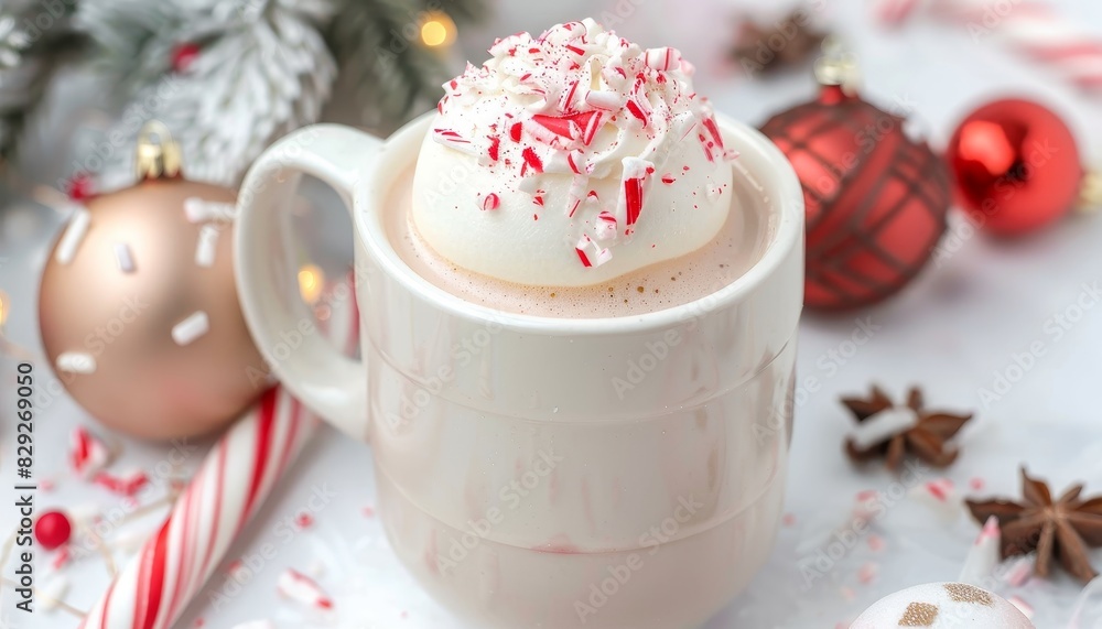 Peppermint Winter Drink Bomb Peppermint Winter Drink Bomb