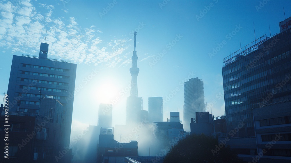 Morning Tokyo - Beautiful City Landscape on Japan
Morning Tokyo - Beautiful City Landscape on Japan