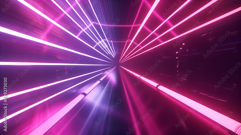 custom made wallpaper toronto digitalAn infinite tunnel illusion with glowing lines and shapes moving continuously towards the viewer, creating a surreal and immersive experience with a sense of depth and motion.
