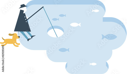 Ice fishing