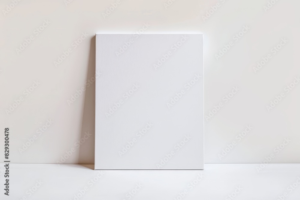 White frame on white background White frame on white background