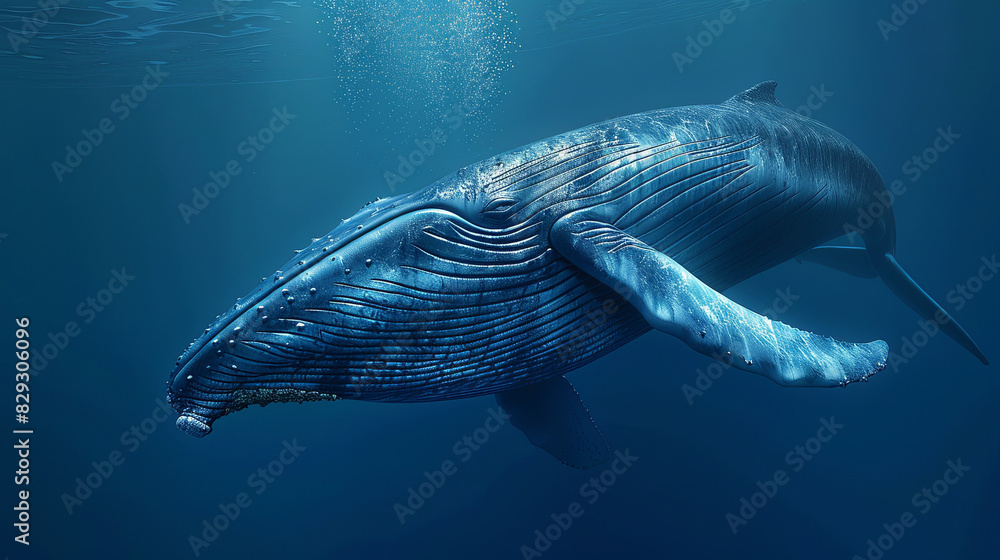 Naklejka premium fish in the water