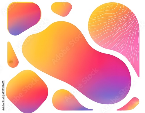 Abstract gradient design