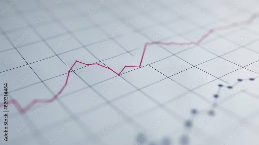 A line graph tracking the unemployment rate in a country over a 15-year period A line graph tracking the unemployment rate in a country over a 15-year period