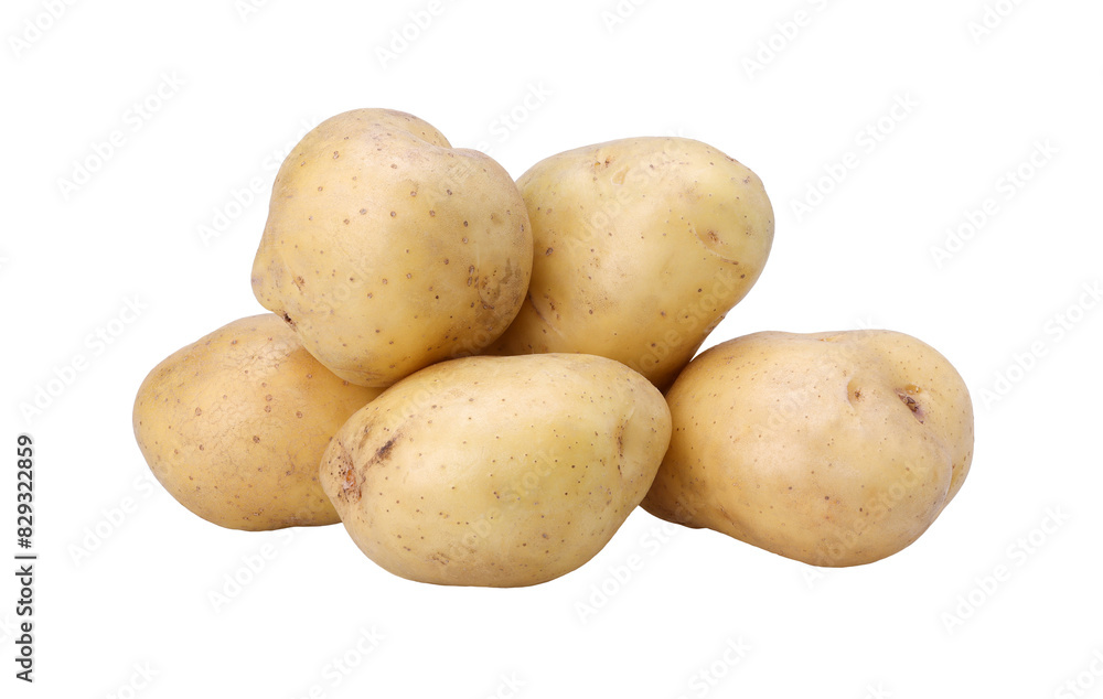 pile of young potatoes isolated, transparent PNG, PNG format pile of young potatoes isolated, transparent PNG, PNG format