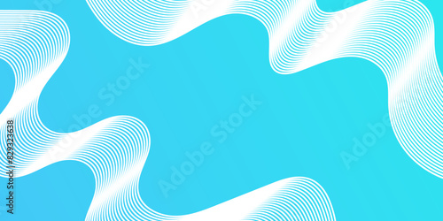 Beautiful turquoise abstract background. Cyan neutral backdrop for presentation design. Blue base for website, print, basis for banners, wallpapers, business