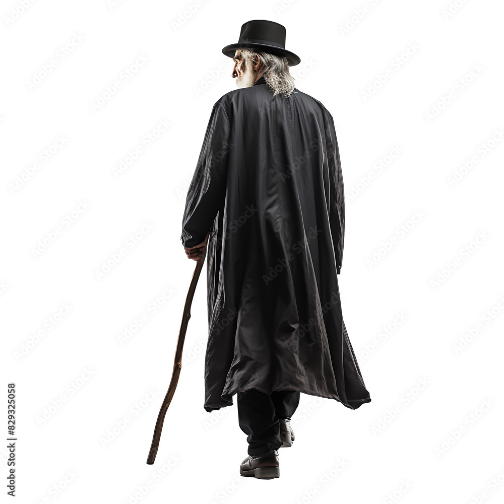 Senior Gentleman in Classic Black Dress Senior Gentleman in Classic Black Dress