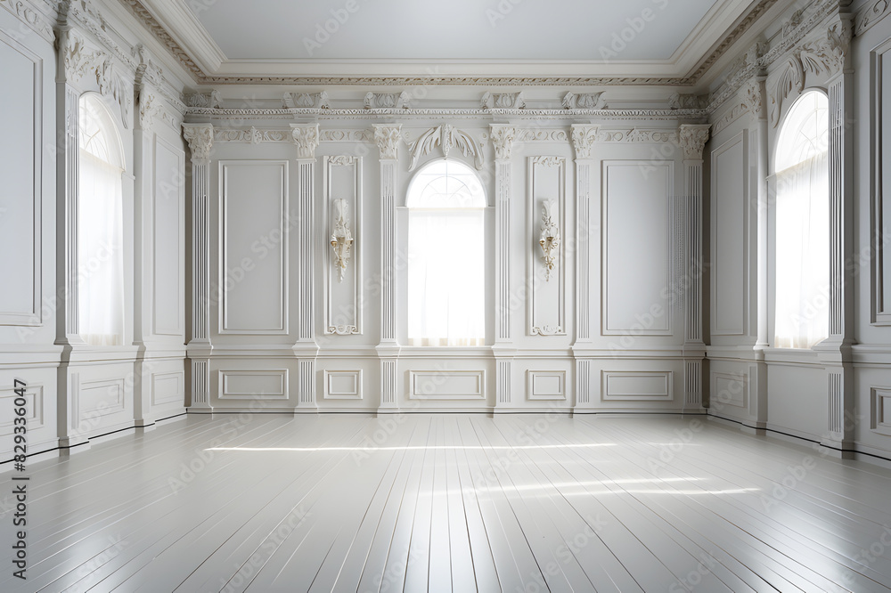 Style interior white room modern white, white marble floor in sheets. . Sunlight shines through window, inside shadows. Beautiful art architecture. Background Abstract Texture room decoration art. Style interior white room modern white, white marble floor in sheets. . Sunlight shines through window, inside shadows. Beautiful art architecture. Background Abstract Texture room decoration art.