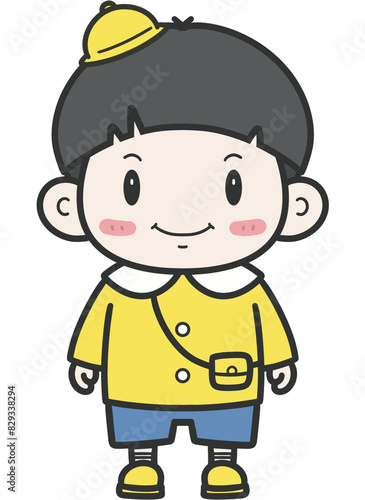 사랑스러운 귀여운 어린아이