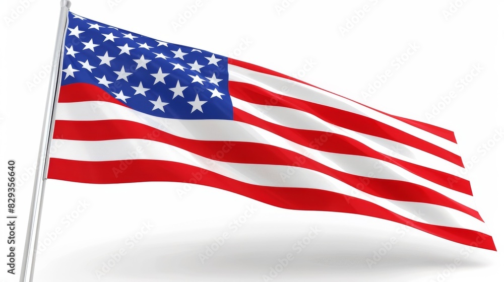 Fototapeta premium the flag of USA