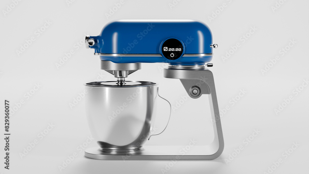Modern standing mixer premium photo 3d render Modern standing mixer premium photo 3d render
