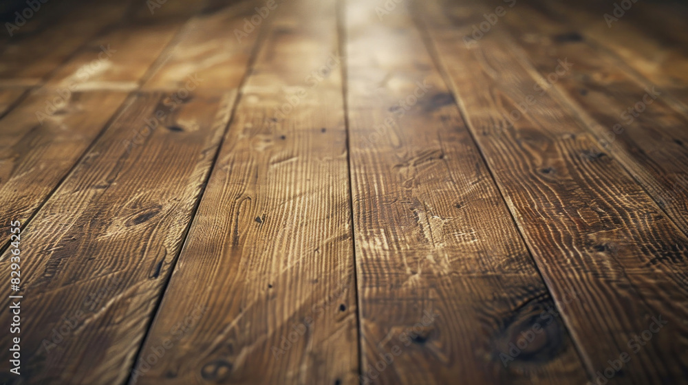 Empty of wooden floor, capturing its intricate grain and smooth texture in exquisite detail. Empty of wooden floor, capturing its intricate grain and smooth texture in exquisite detail.