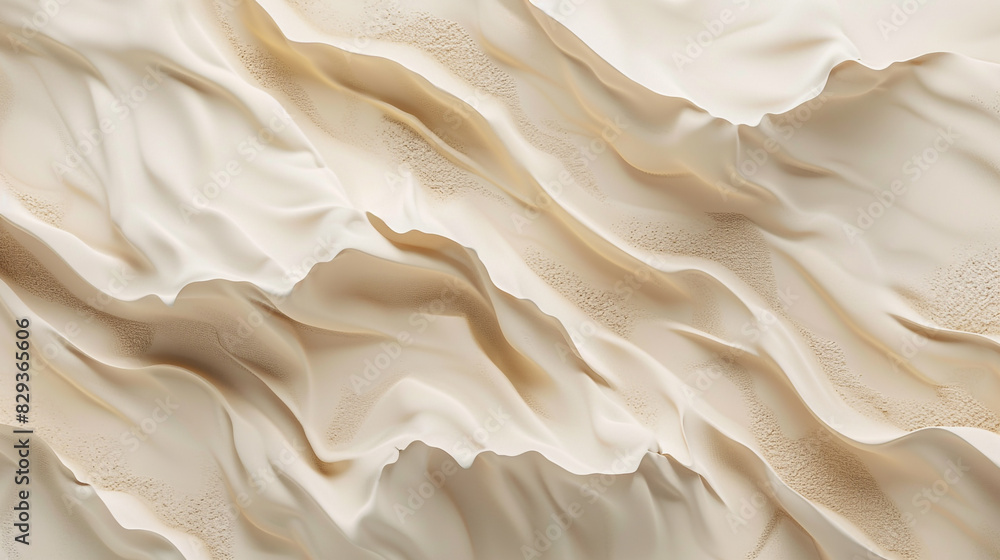 Produce an AI-generated image showcasing a pristine, unblemished sandy beige surface. Produce an AI-generated image showcasing a pristine, unblemished sandy beige surface.