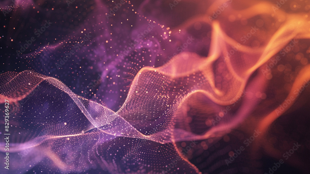 Produce an ethereal backdrop adorned with subtle dots that converge into an intriguing abstract composition. Produce an ethereal backdrop adorned with subtle dots that converge into an intriguing abstract composition.