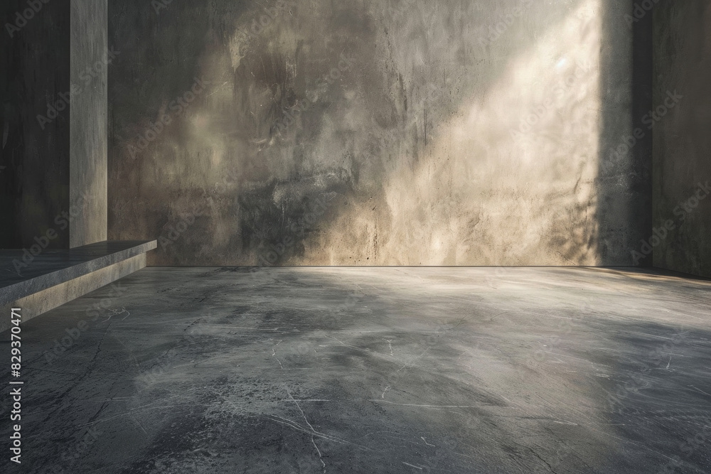 Smooth, matte finish concrete with gentle lighting highlighting the texture. Smooth, matte finish concrete with gentle lighting highlighting the texture.