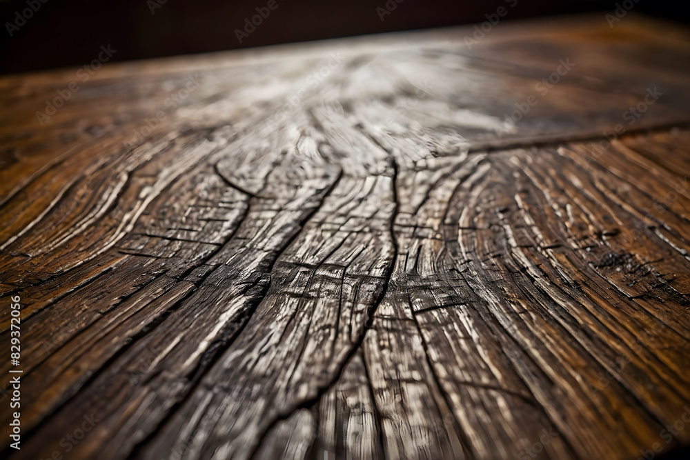 A close up of a wooden table A close up of a wooden table