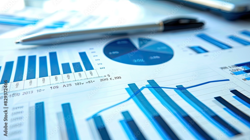 Illustrative picture of business audit stock financial finance management on analysis data strategy Illustrative picture of business audit stock financial finance management on analysis data strategy