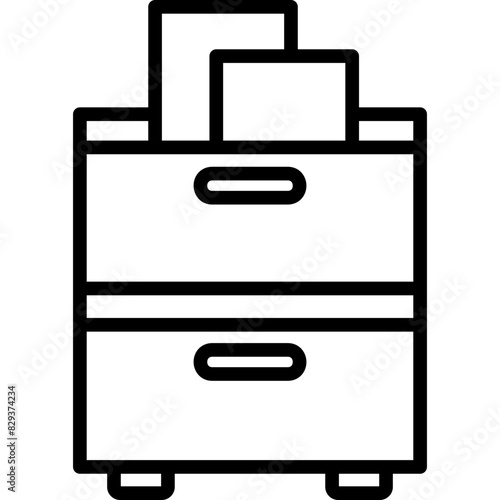 filing cabinet