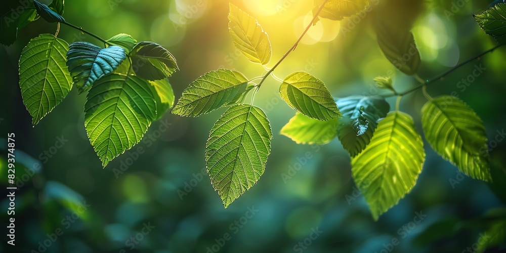 a close up of some green leaves , dews, blurry background, high definition photography style, blurred background, sunlight exposure, bokeh effect, light and shadow play, in sharp focus, a close up of some green leaves , dews, blurry background, high definition photography style, blurred background, sunlight exposure, bokeh effect, light and shadow play, in sharp focus,