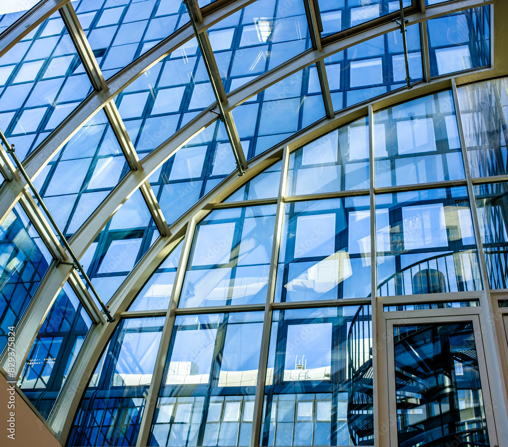 typical windows of an office building typical windows of an office building