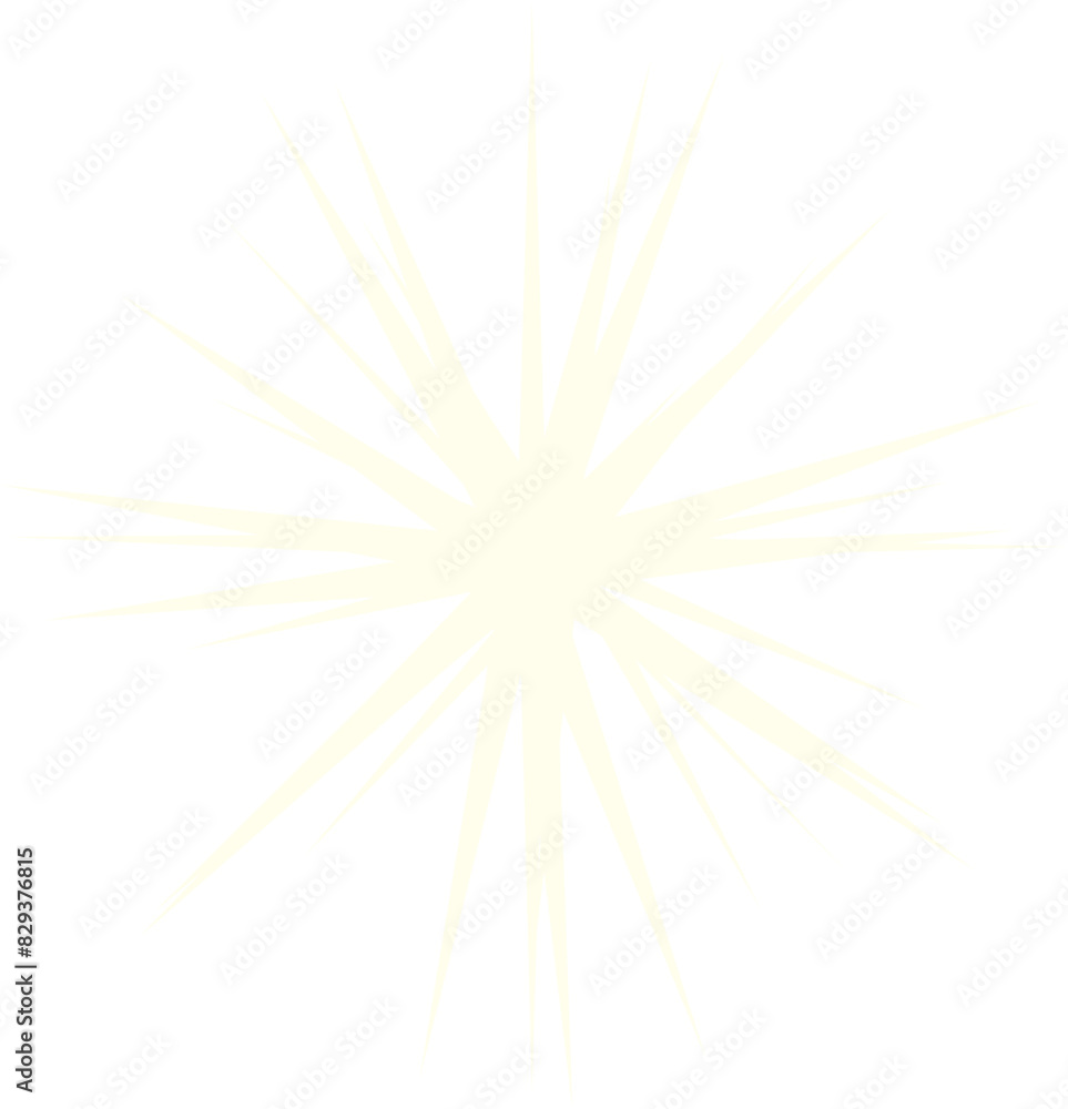 Obraz premium Star burst vector