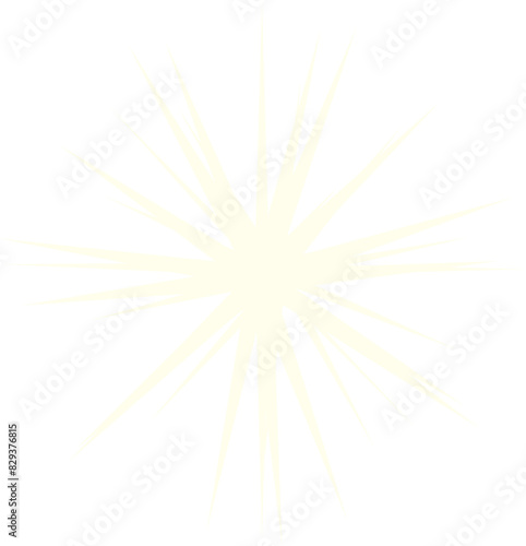 Star burst vector