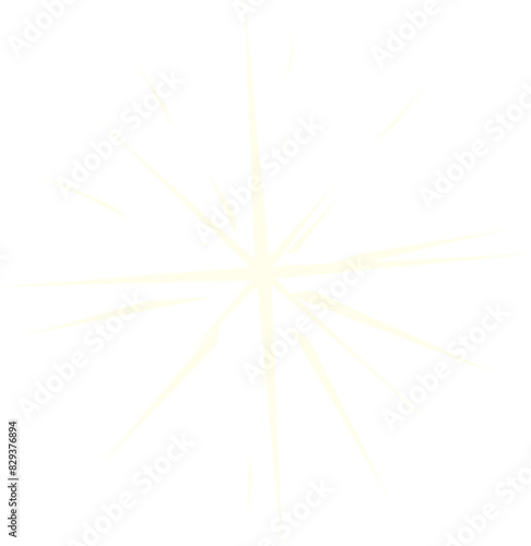 Star burst vector