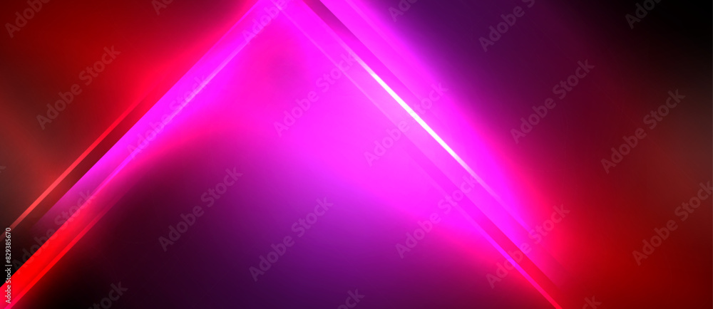 Neon dynamic diagonal light rays background. Techno digital geometric concept design for wallpaper, banner, presentation, background Neon dynamic diagonal light rays background. Techno digital geometric concept design for wallpaper, banner, presentation, background
