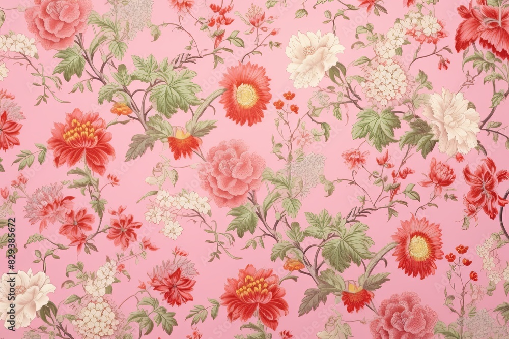 Fototapeta background with flowers