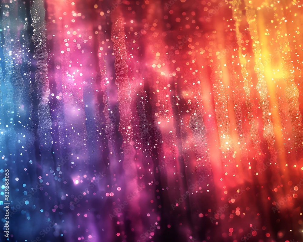 Bright gradient background with colorful grains. It represents a mix of energy, movement, fun and liveliness with the grain of old computer graphics or noisy TV. It has a retro or futuristic feel.