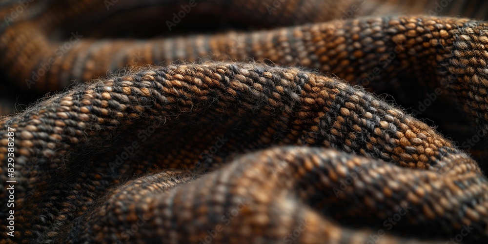 Cozy Woolen Texture Close-Up, generative ai Cozy Woolen Texture Close-Up, generative ai