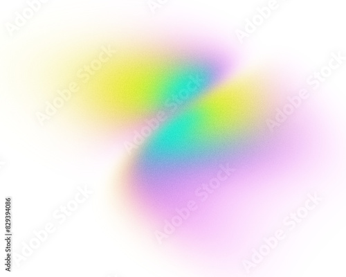 Blue yellow, color gradient rough abstract background shine bright light and glow shapes empty space , grainy noise grungy texture on transparent background