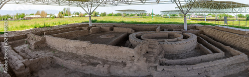 Sarazm, a proto-urban archaeological site in north-western Tajikistan, also a World Heritage site.