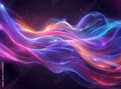 Mesmerizing Nebula: Exploring the Universe's Colorful Mystery © duyina1990