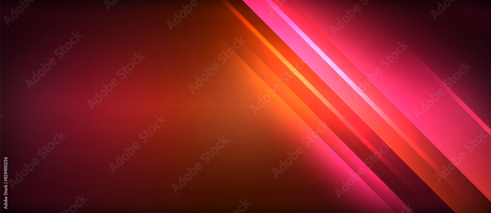 Neon glowing circle rays, light round lines in the dark, planet style neon wave lines. Energetic electric concept design for wallpaper, banner, background Neon glowing circle rays, light round lines in the dark, planet style neon wave lines. Energetic electric concept design for wallpaper, banner, background