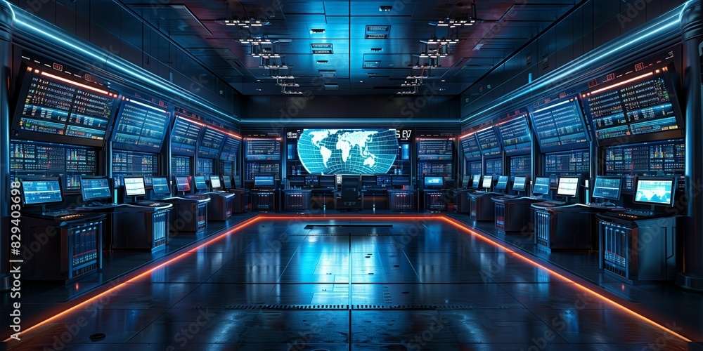 Real-Time Data Monitoring Room, generative ai Real-Time Data Monitoring Room, generative ai