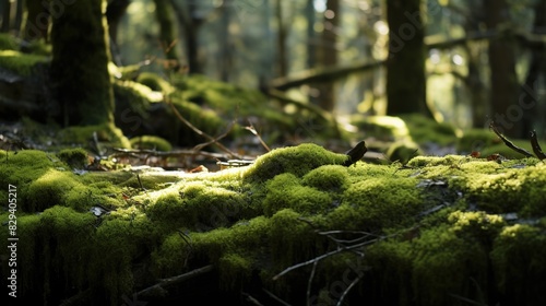 Moss Covered Forest.