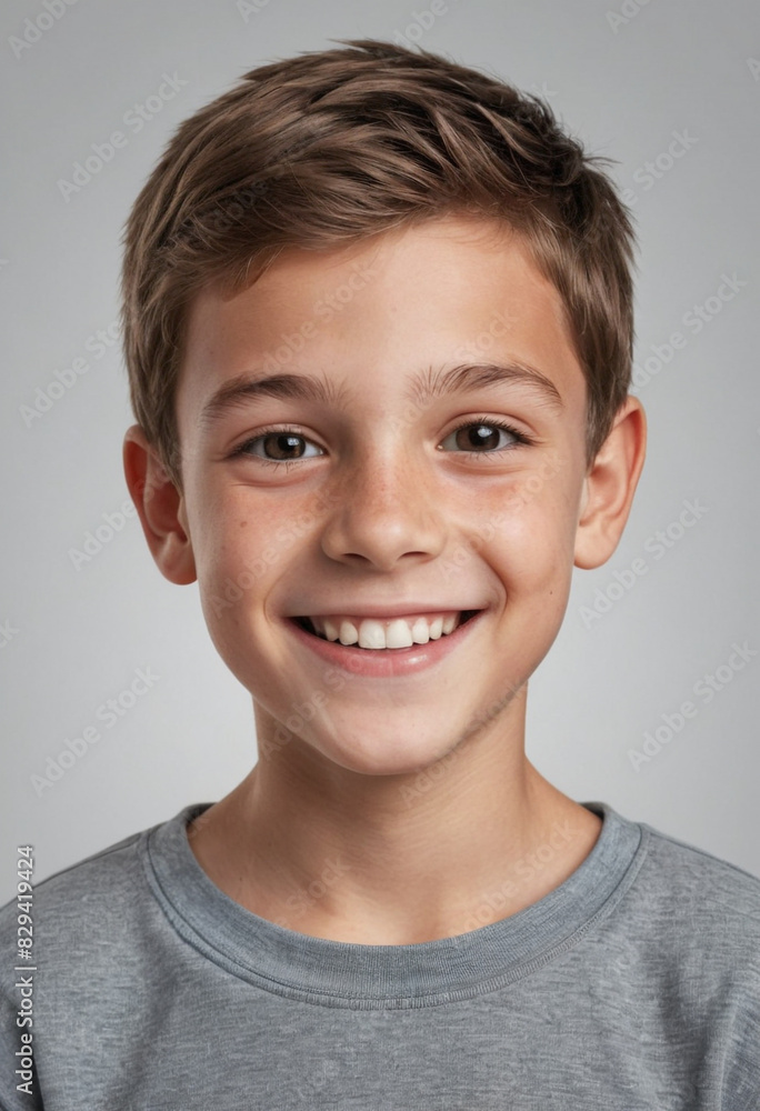 portrait view of a regular happy smiling boy , ultra realistic, candid, social media, avatar image, plain solid background portrait view of a regular happy smiling boy , ultra realistic, candid, social media, avatar image, plain solid background