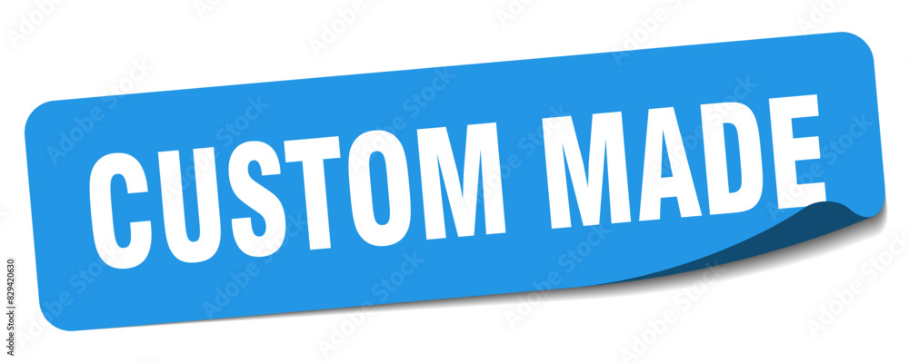 custom made sticker. custom made label custom made sticker. custom made label